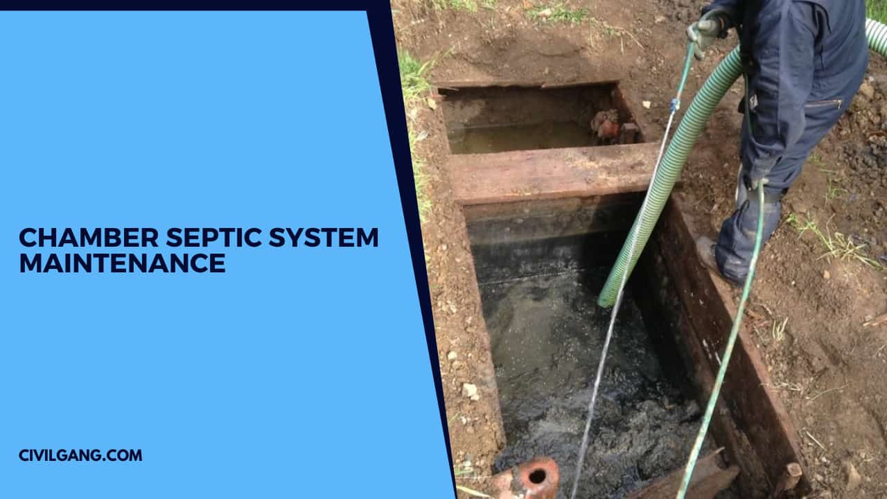 Chamber Septic System Maintenance