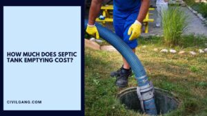 How Much Does Septic Tank Emptying Cost