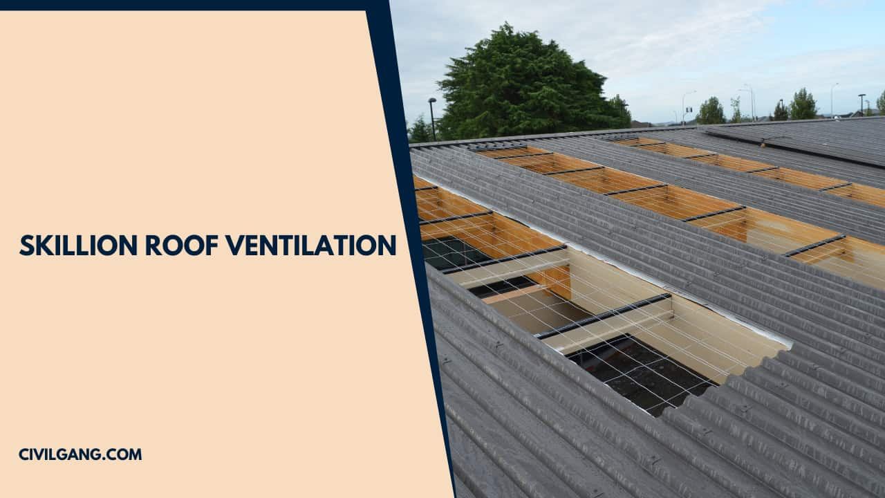 Skillion Roof Ventilation