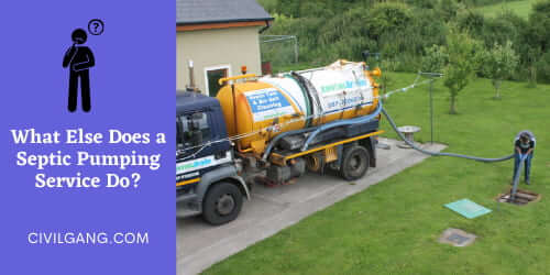 What Else Does a Septic Pumping Service Do