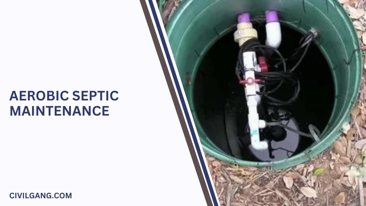 Aerobic Septic Maintenance