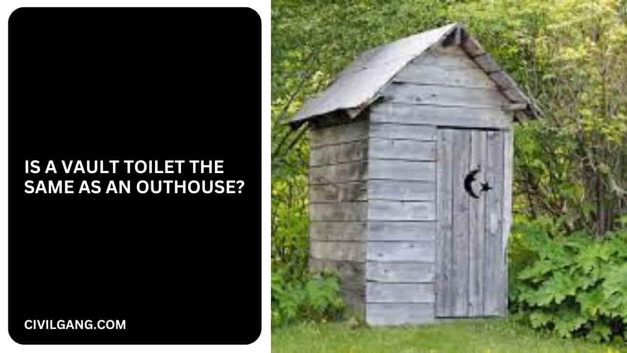 Is a Vault Toilet the Same as an Outhouse?