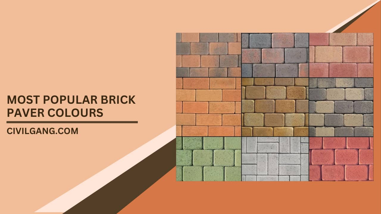 Most Popular Brick Paver Colours