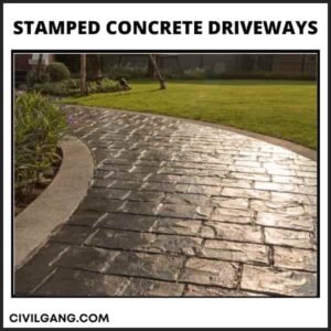 Stamped Concrete Driveways