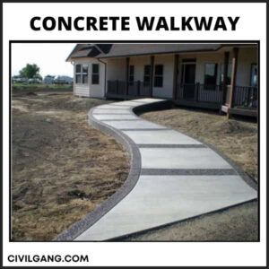 Concrete Walkway