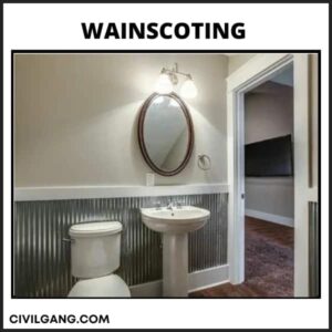 Wainscoting