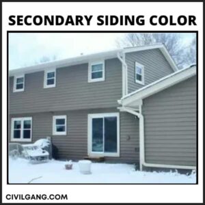 Secondary Siding Color