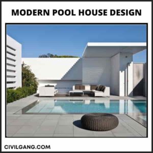 Modern Pool House Design