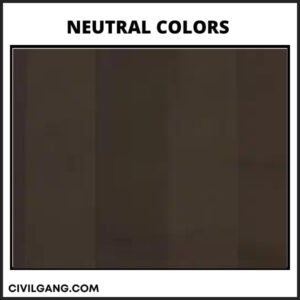 Neutral Colors