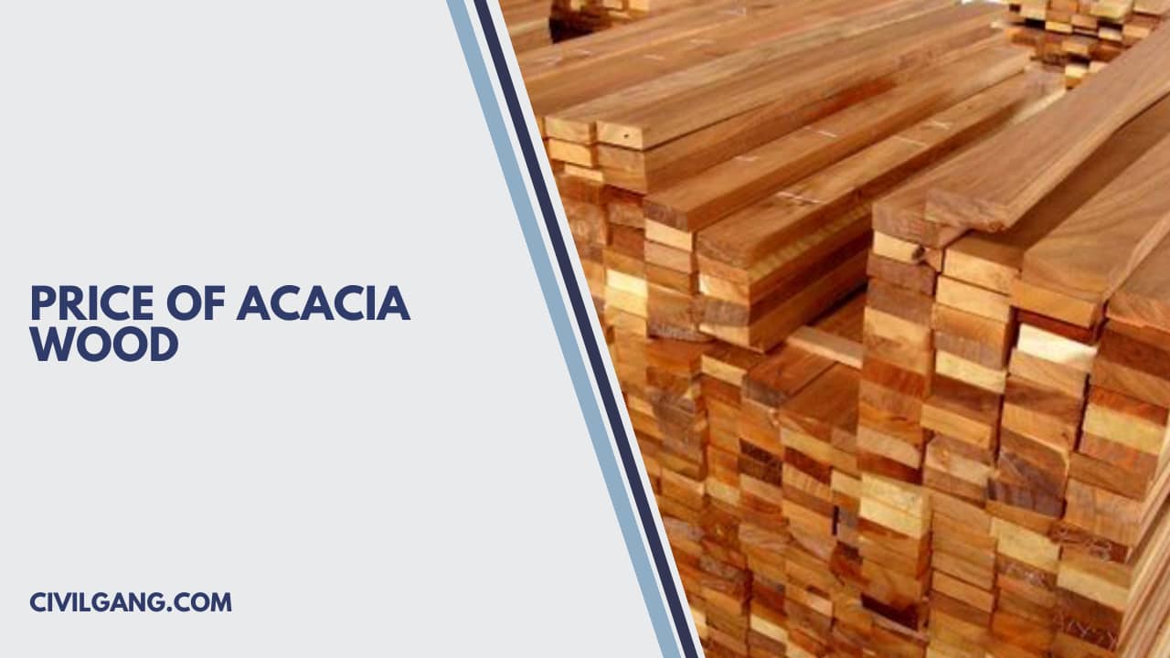 Price of Acacia Wood