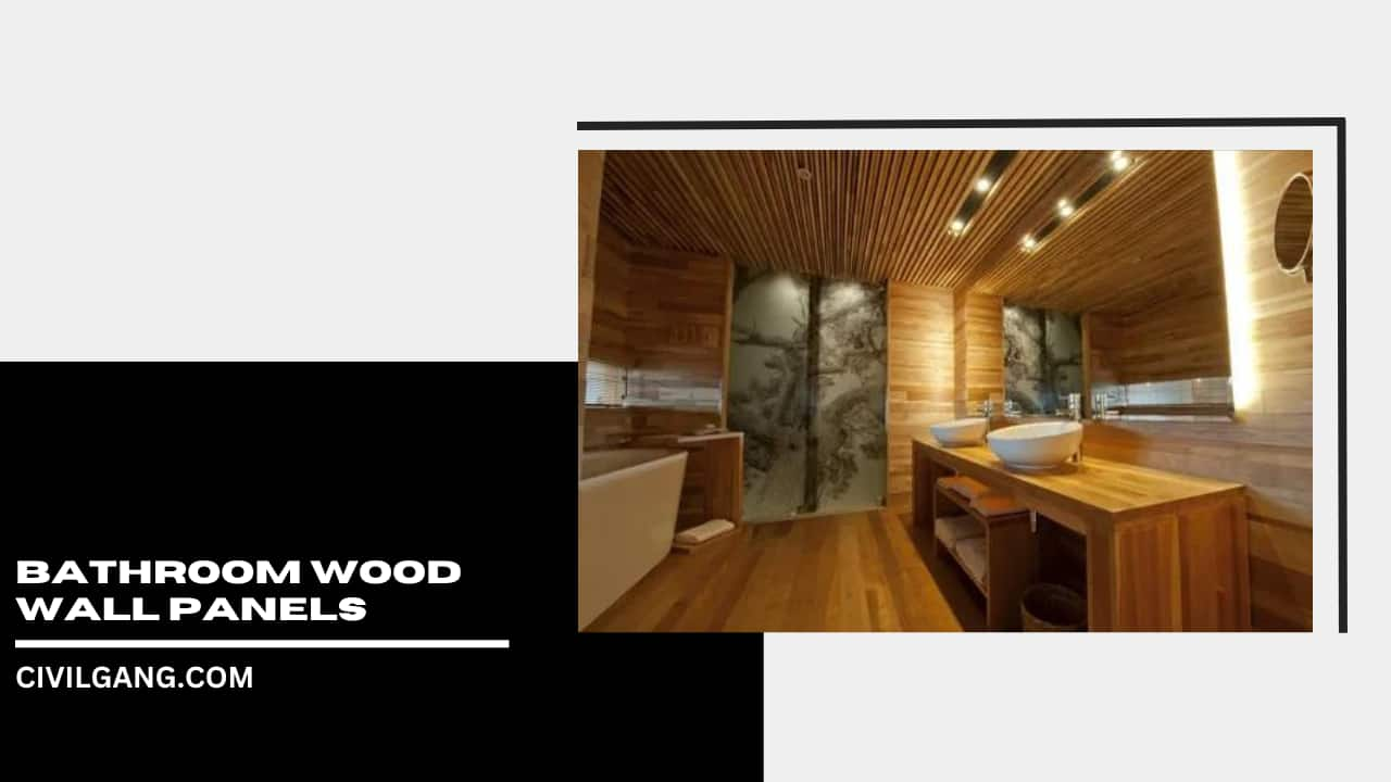 Bathroom Wood Wall Panels