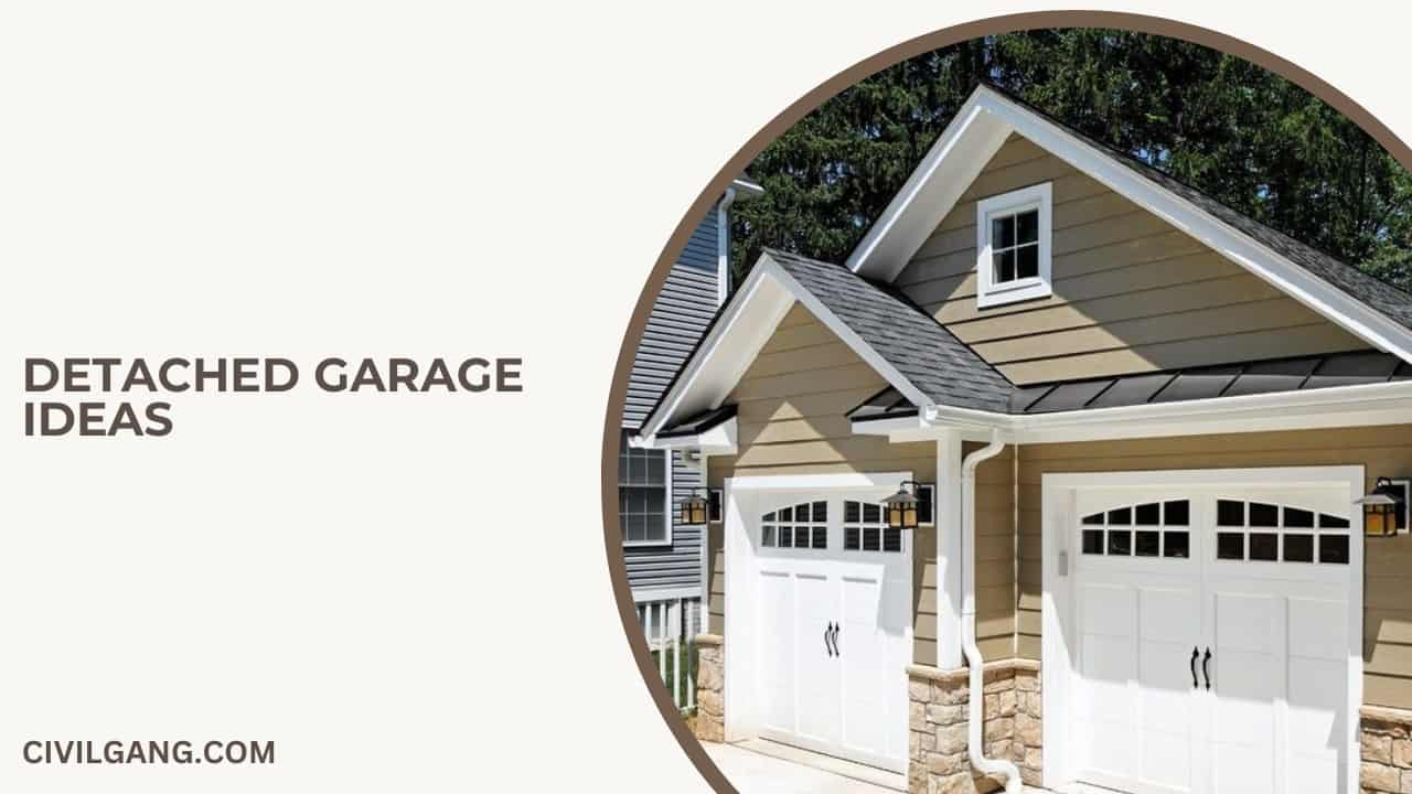 Detached Garage Ideas