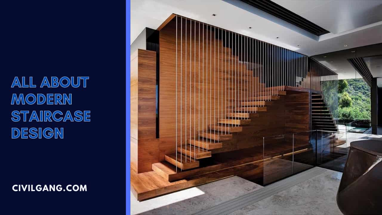 All About Modern Staircase Design