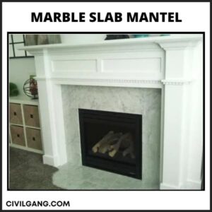 Marble Slab Mantel