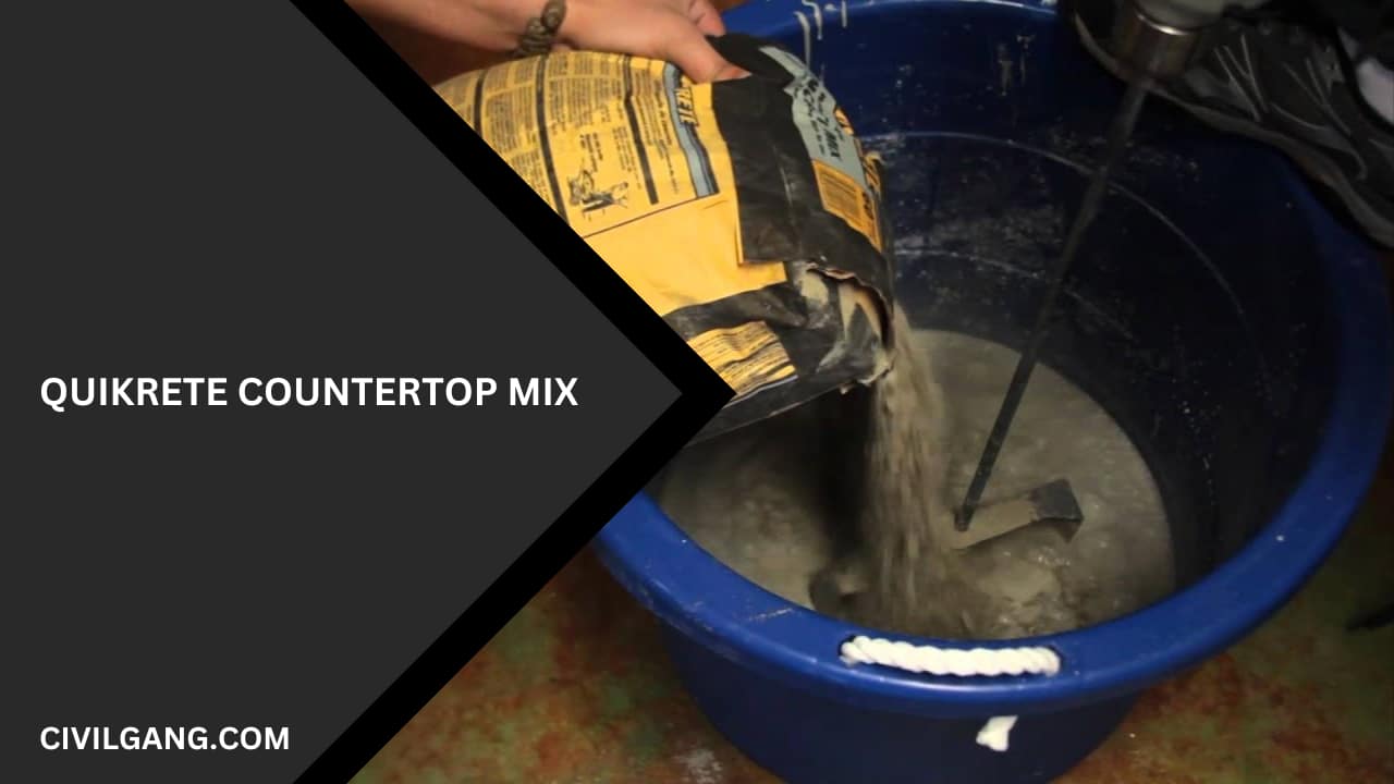 Quikrete Countertop Mix