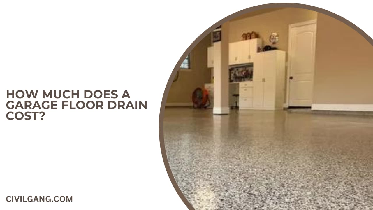 How Much Does a Garage Floor Drain Cost?