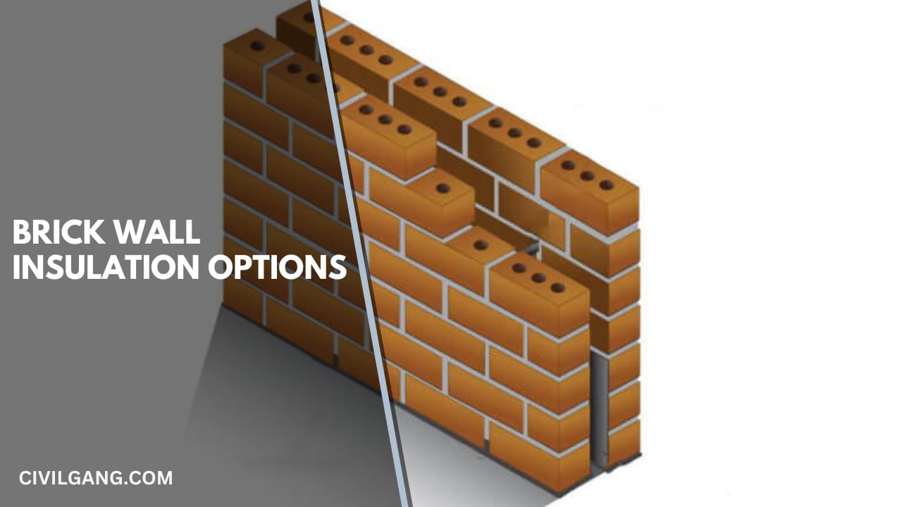 Brick Wall Insulation Options