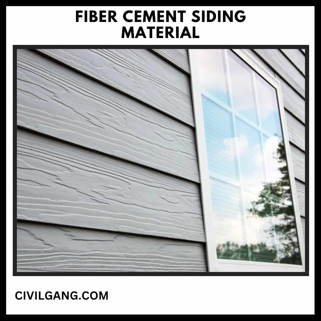 Fiber Cement Siding Material