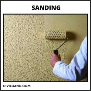 Sanding