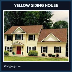 Yellow Siding House