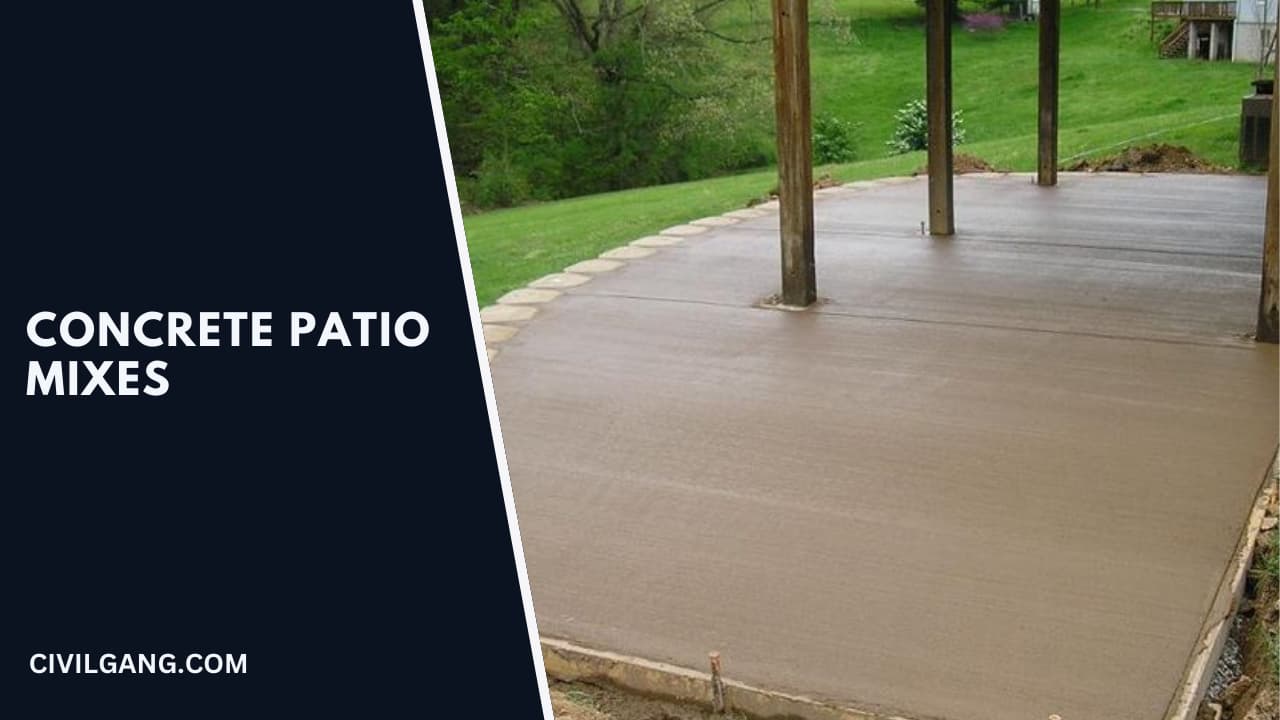 Concrete Patio Mixes