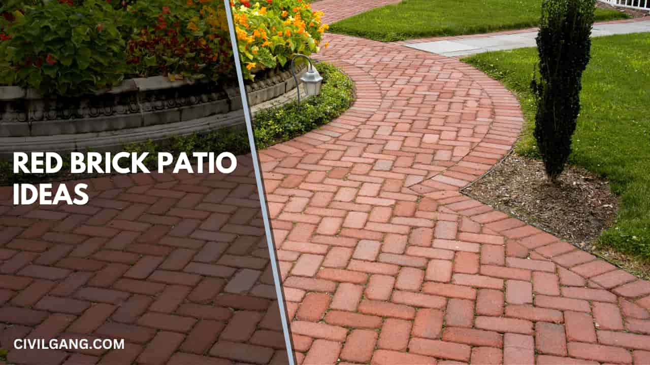 Red Brick Patio Ideas