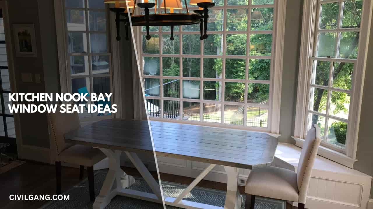 Kitchen Nook Bay Window Seat Ideas