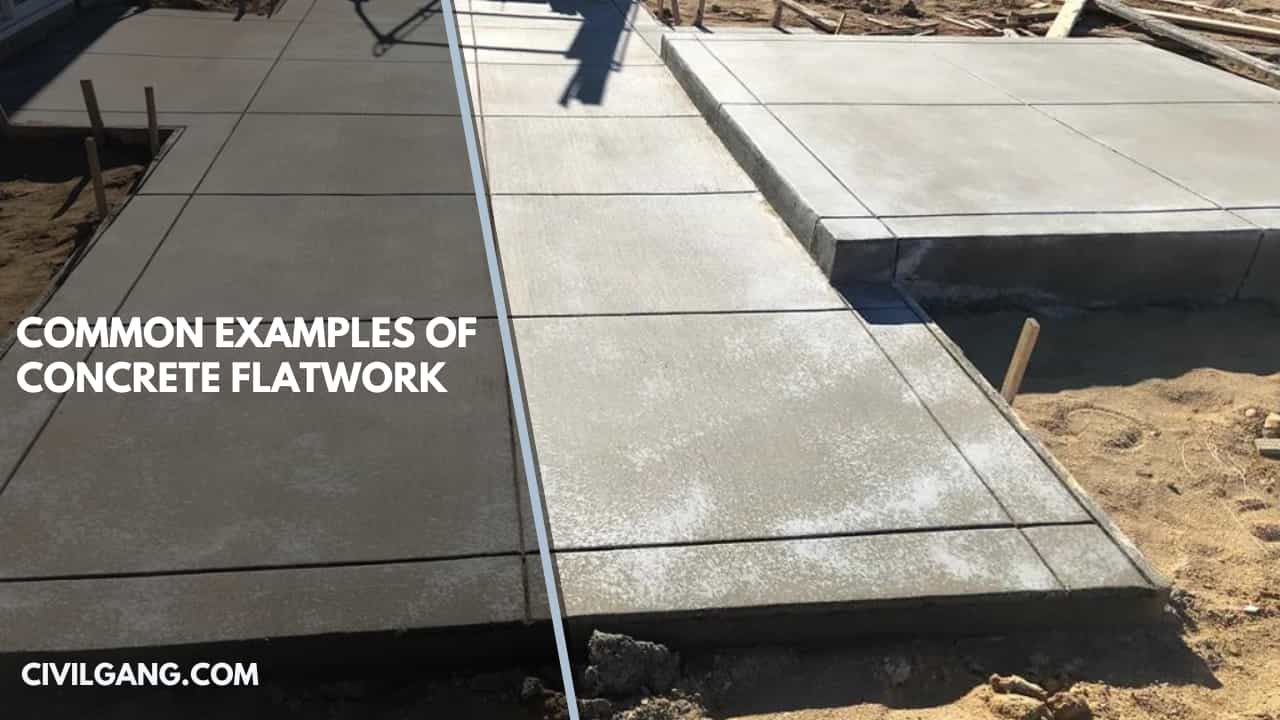 Common Examples Of Concrete Flatwork