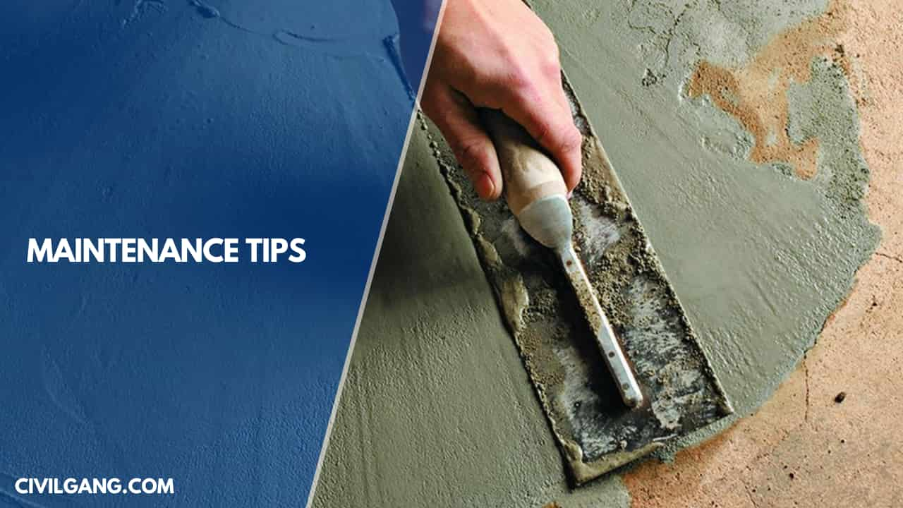 Maintenance Tips