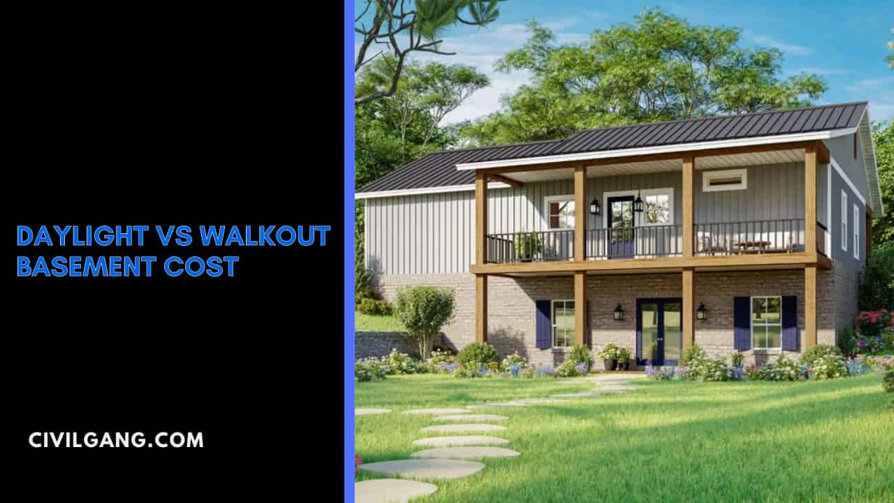 Daylight Vs Walkout Basement Cost