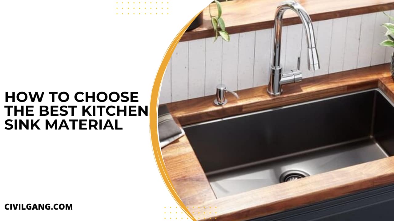 How to Choose the Best Kitchen Sink Material