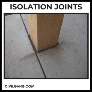 Isolation Joints