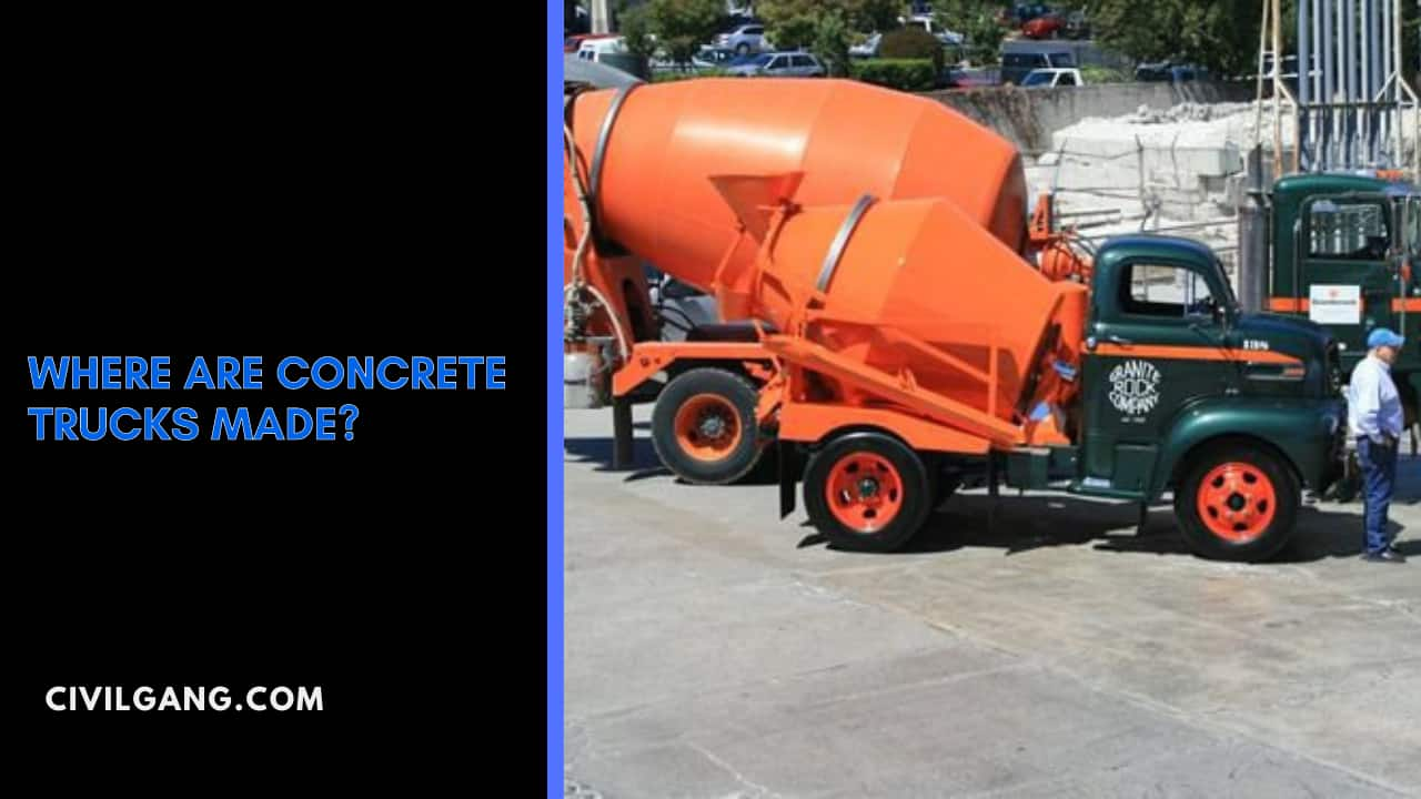 Where Are Concrete Trucks Made