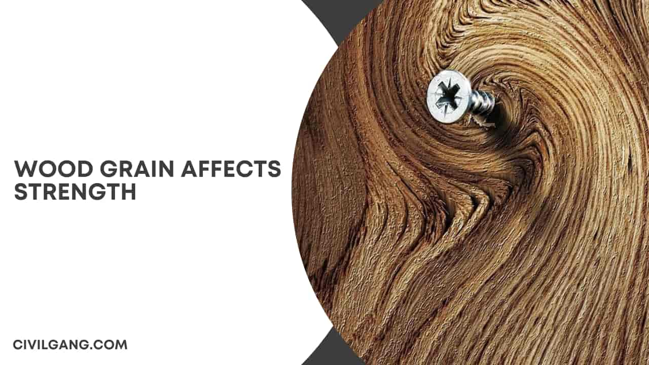 Wood Grain Affects Strength