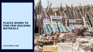 Places Where to Find Free Building Materials