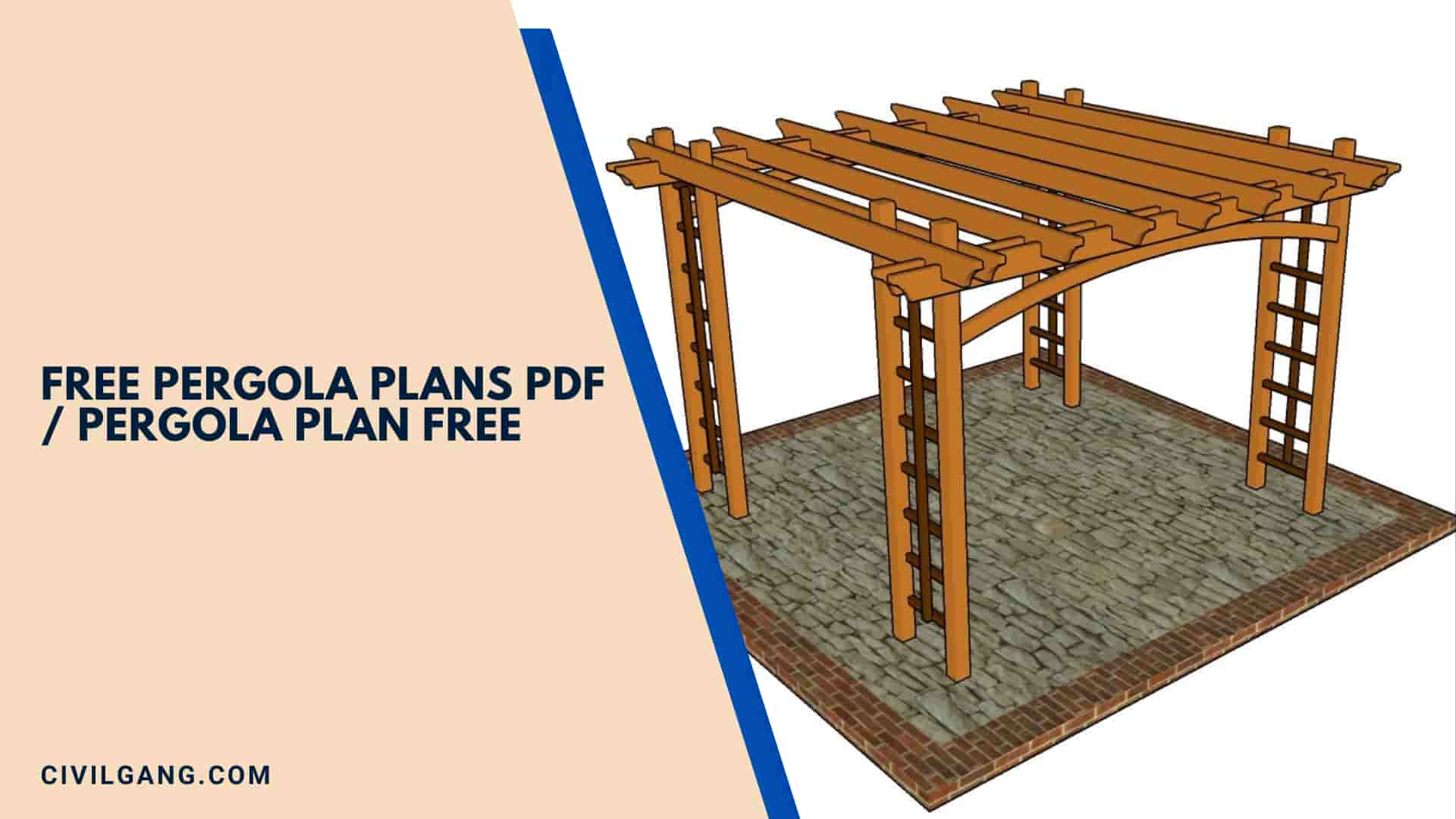 Free Pergola Plans Pdf / Pergola Plan Free