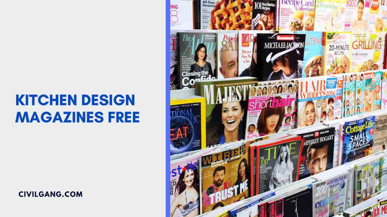 Kitchen Design Magazines Free