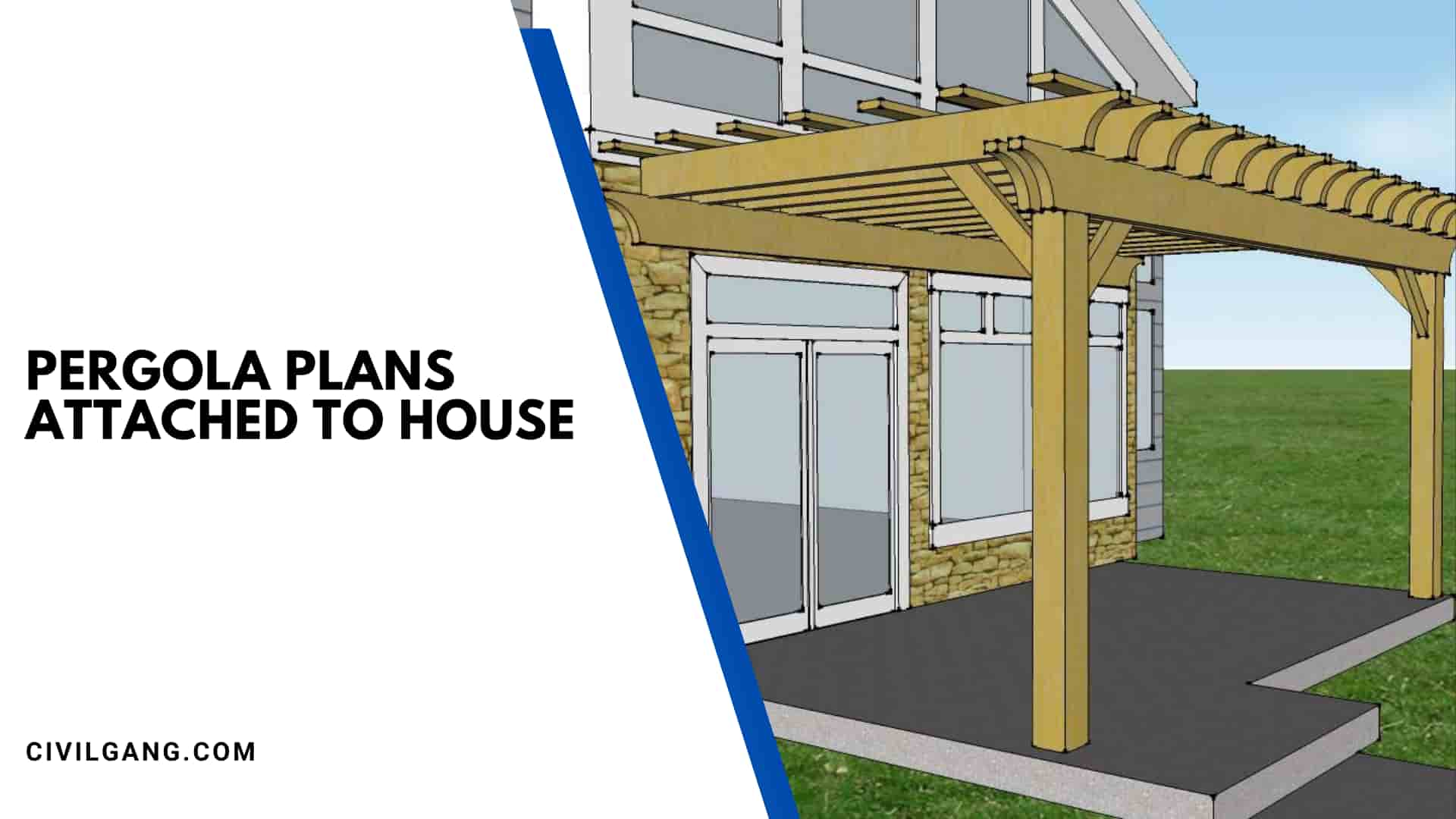 Pergola Plans Attached To House