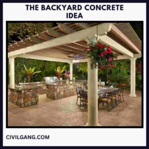 The Backyard Concrete Idea