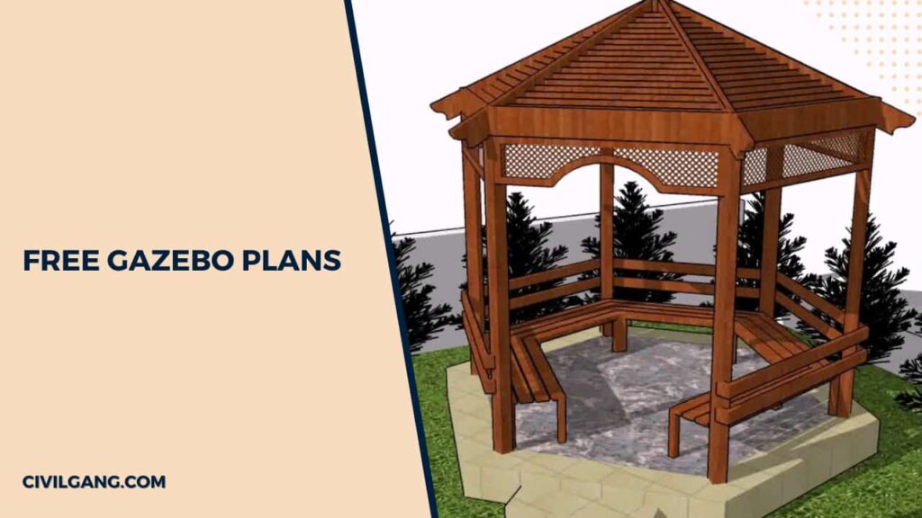 Free Gazebo Plans - CivilGang