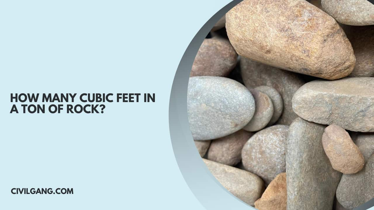 How Many Cubic Feet in a Ton of Rock?