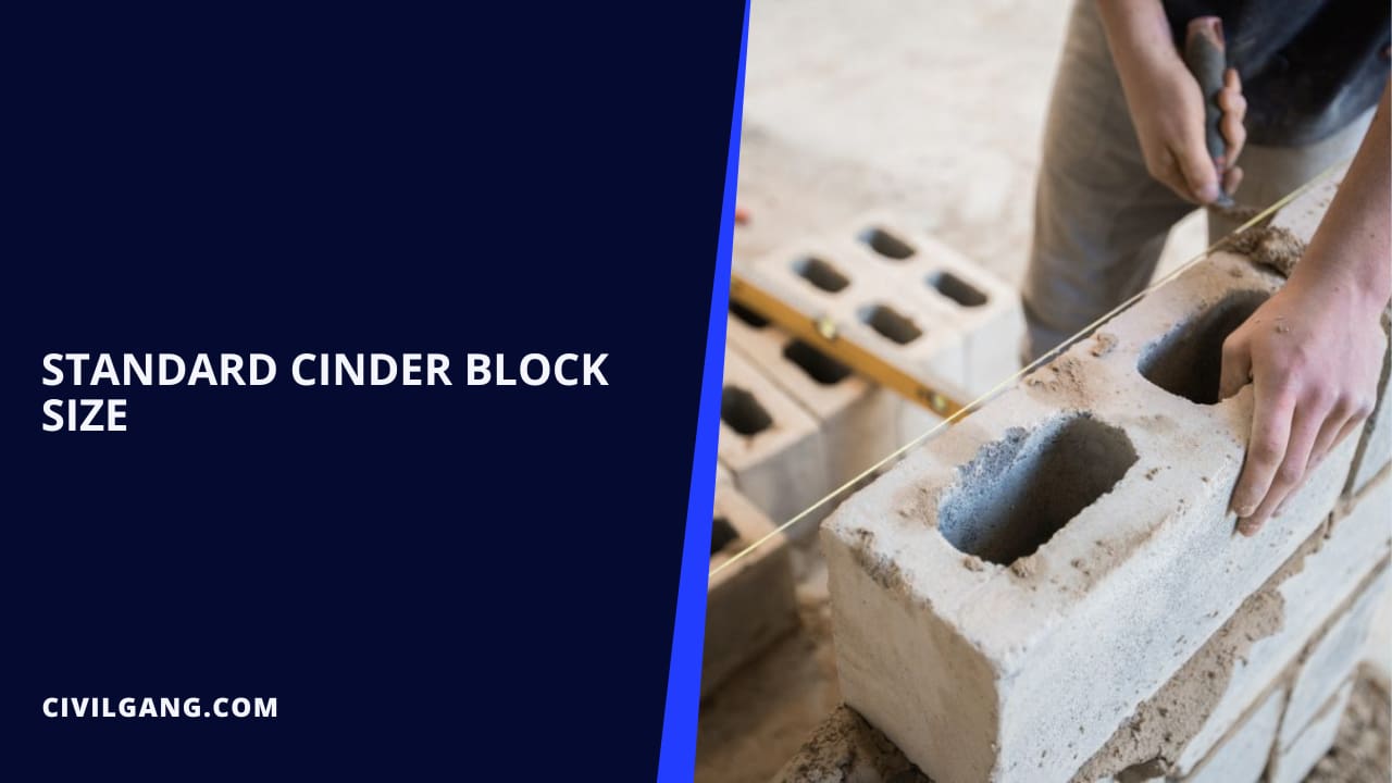 Standard Cinder Block Size