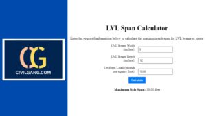 lvl span calculator